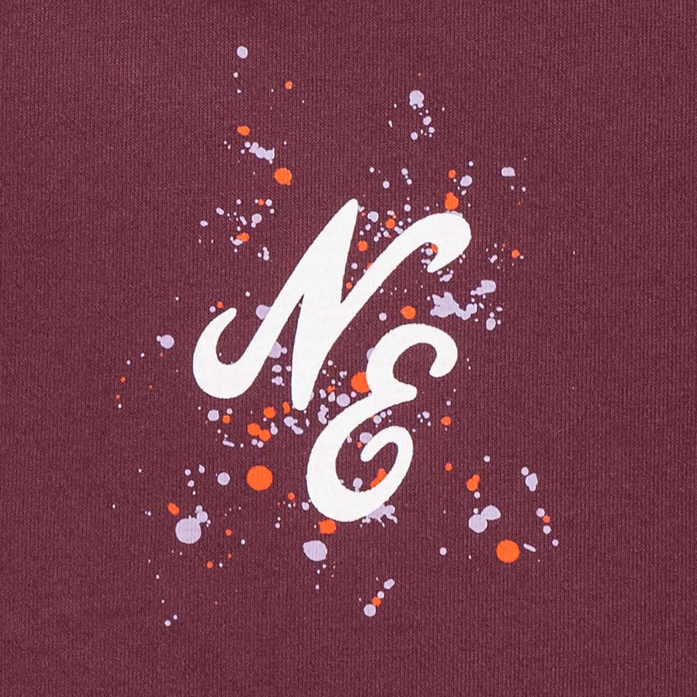 New Era Street Class Maroon COOLERA Oversized Short Sleeve T-Shirt