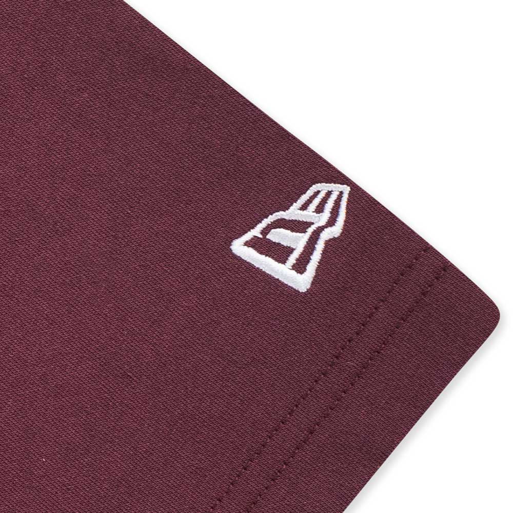 New Era Street Class Maroon COOLERA Oversized Short Sleeve T-Shirt