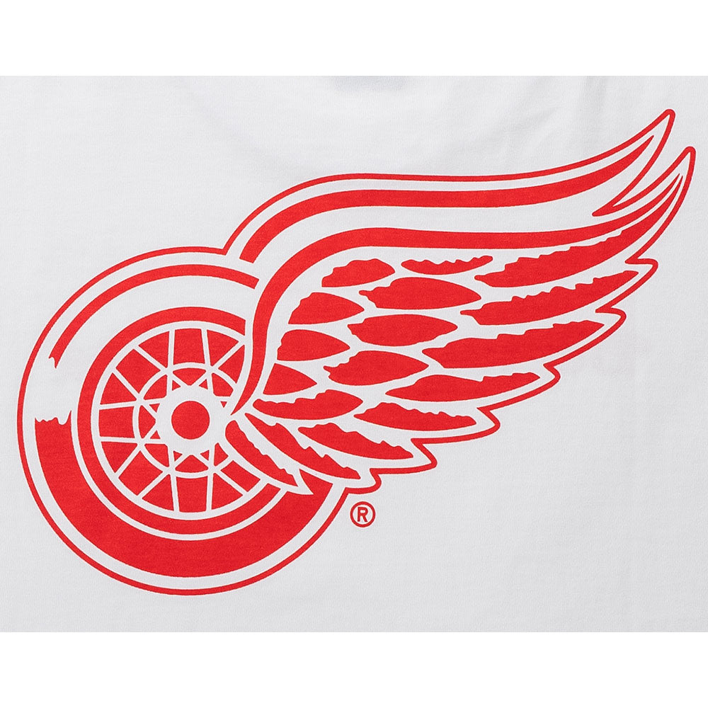 New Era Detroit Red Wings White Oversized Short Sleeve T-Shirt