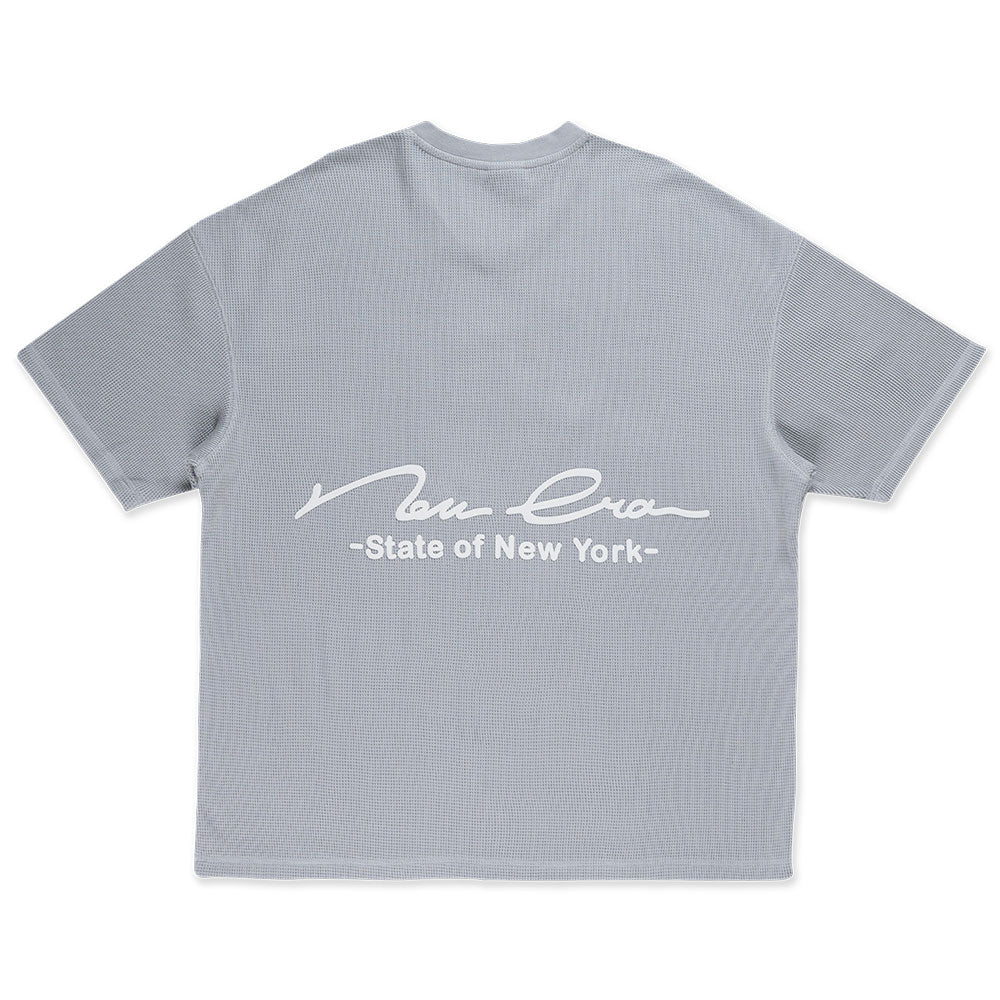 Script Basic FW25 Dolphin Grey Oversized Short Sleeve T-Shirt