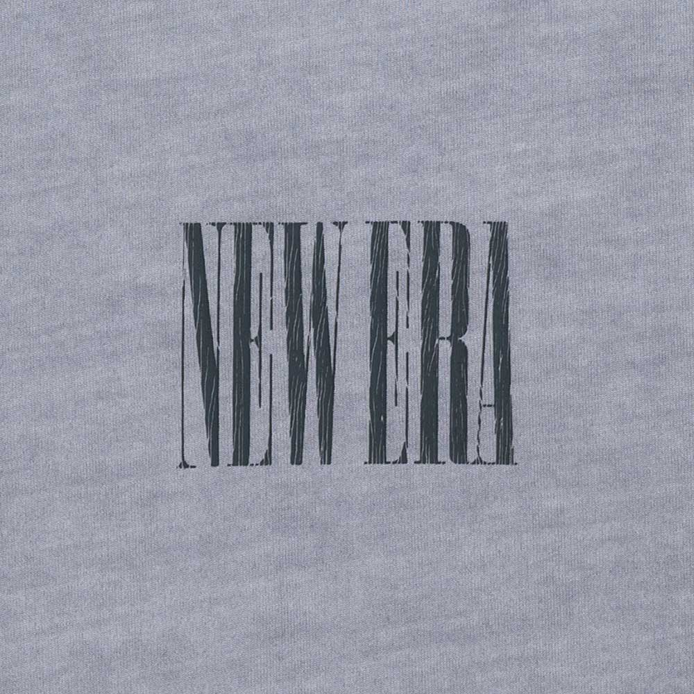 New Era 1920 Wordmark 90s Vibe Dolphin Grey Oversized Short Sleeve T-Shirt