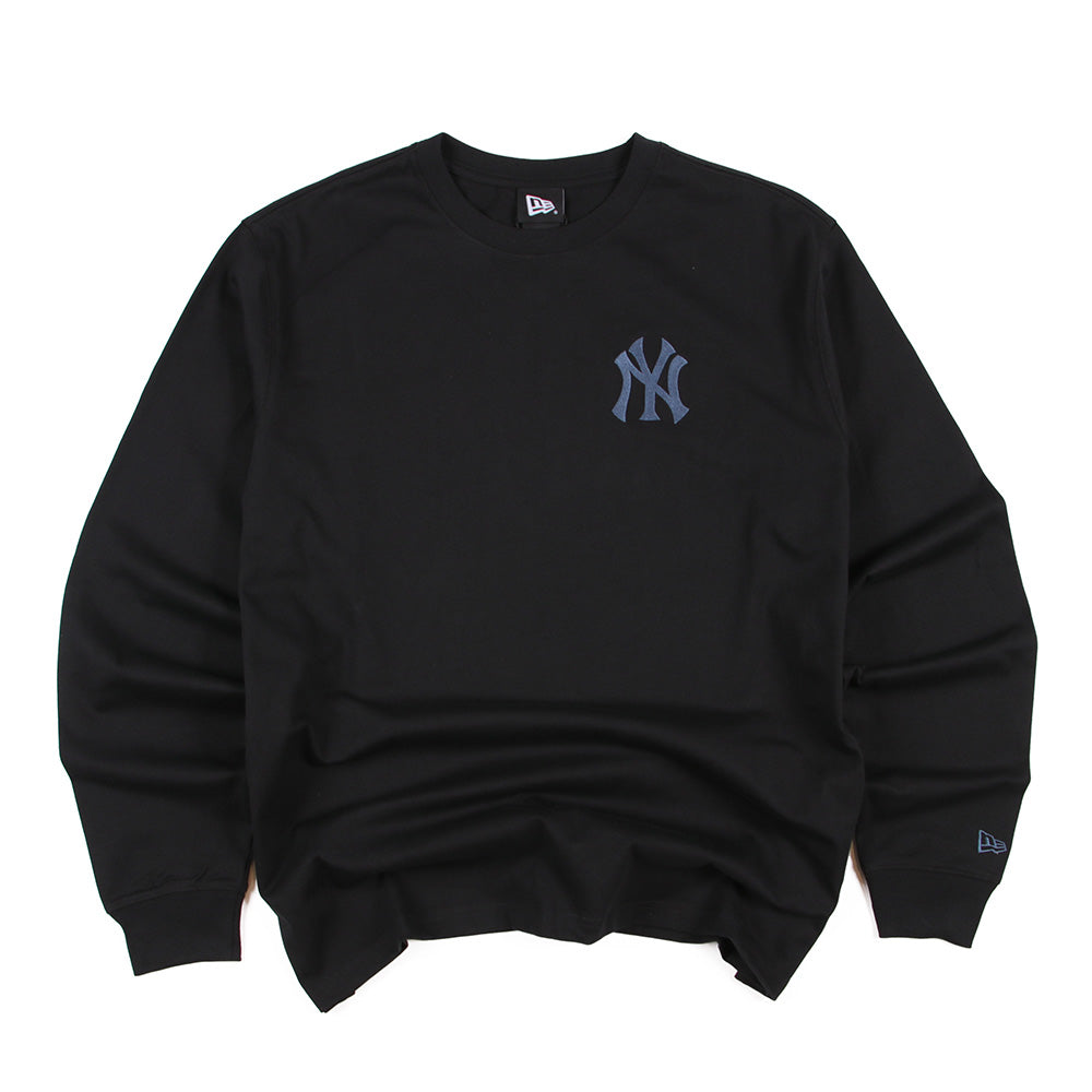 New York Yankees Color Era FW25 Black Long Sleeve T-shirt