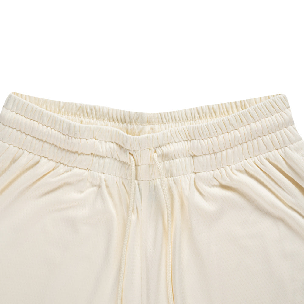 New Era Oakland Raiders Historic Chrome White Basketball Active Shorts