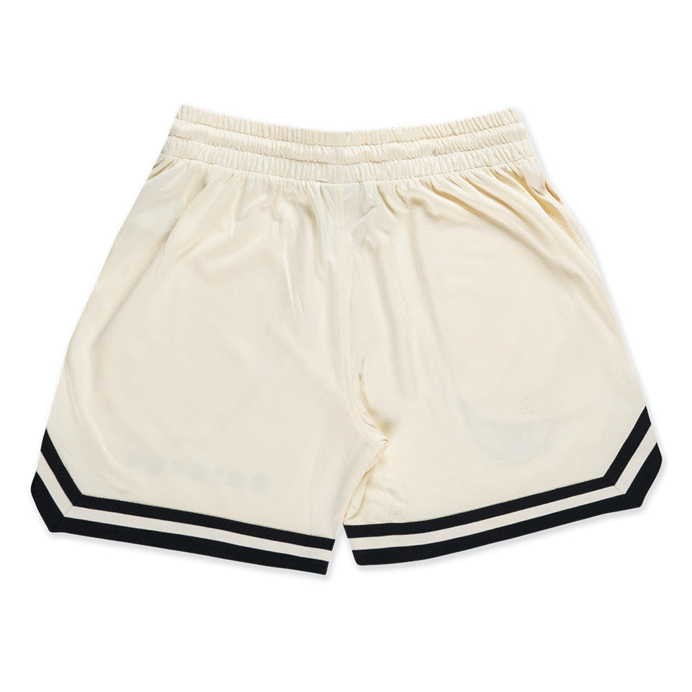 New Era Oakland Raiders Historic Chrome White Basketball Active Shorts