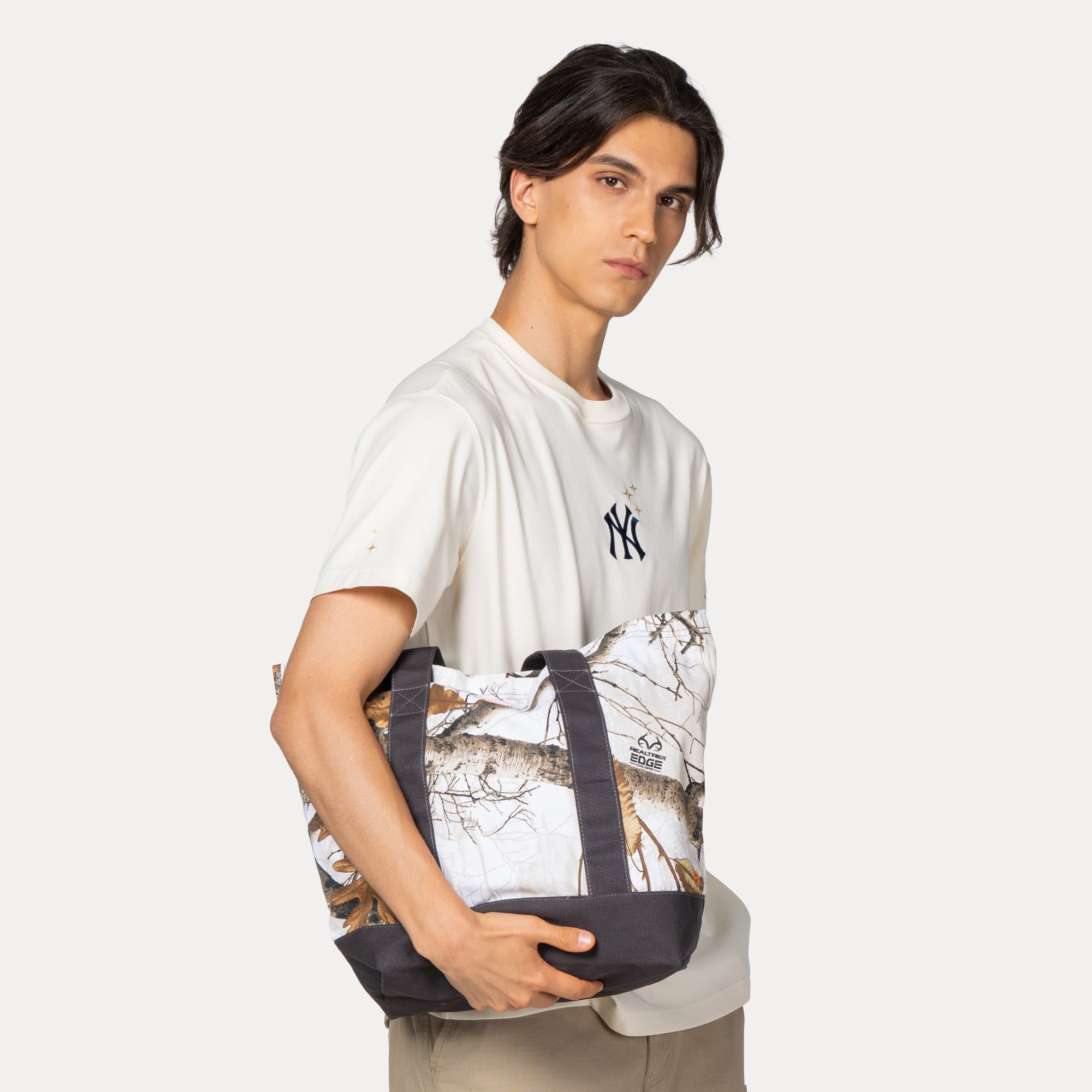 New Era Earthy Skin Real Tree Snow Tote Bag