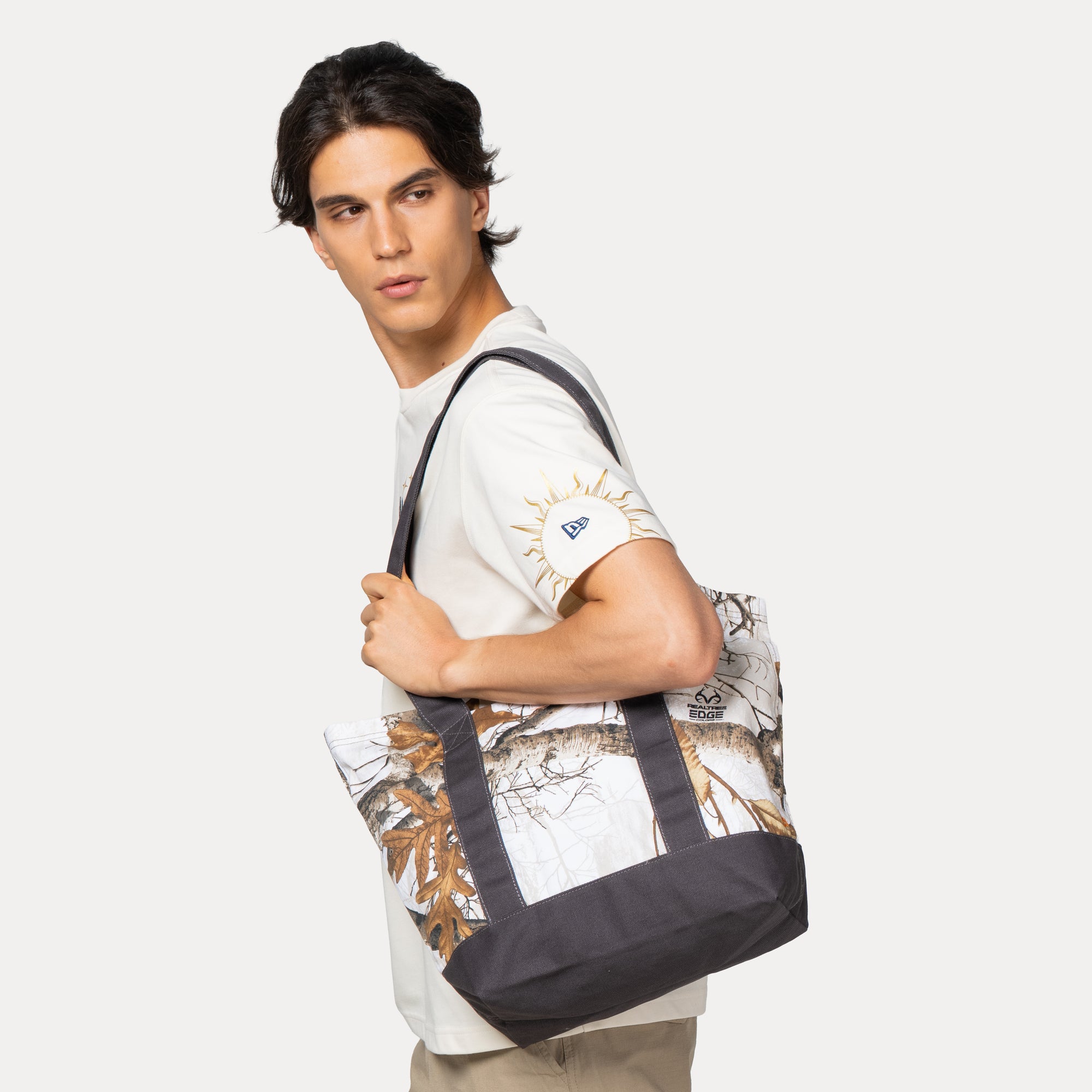 New Era Earthy Skin Real Tree Snow Tote Bag