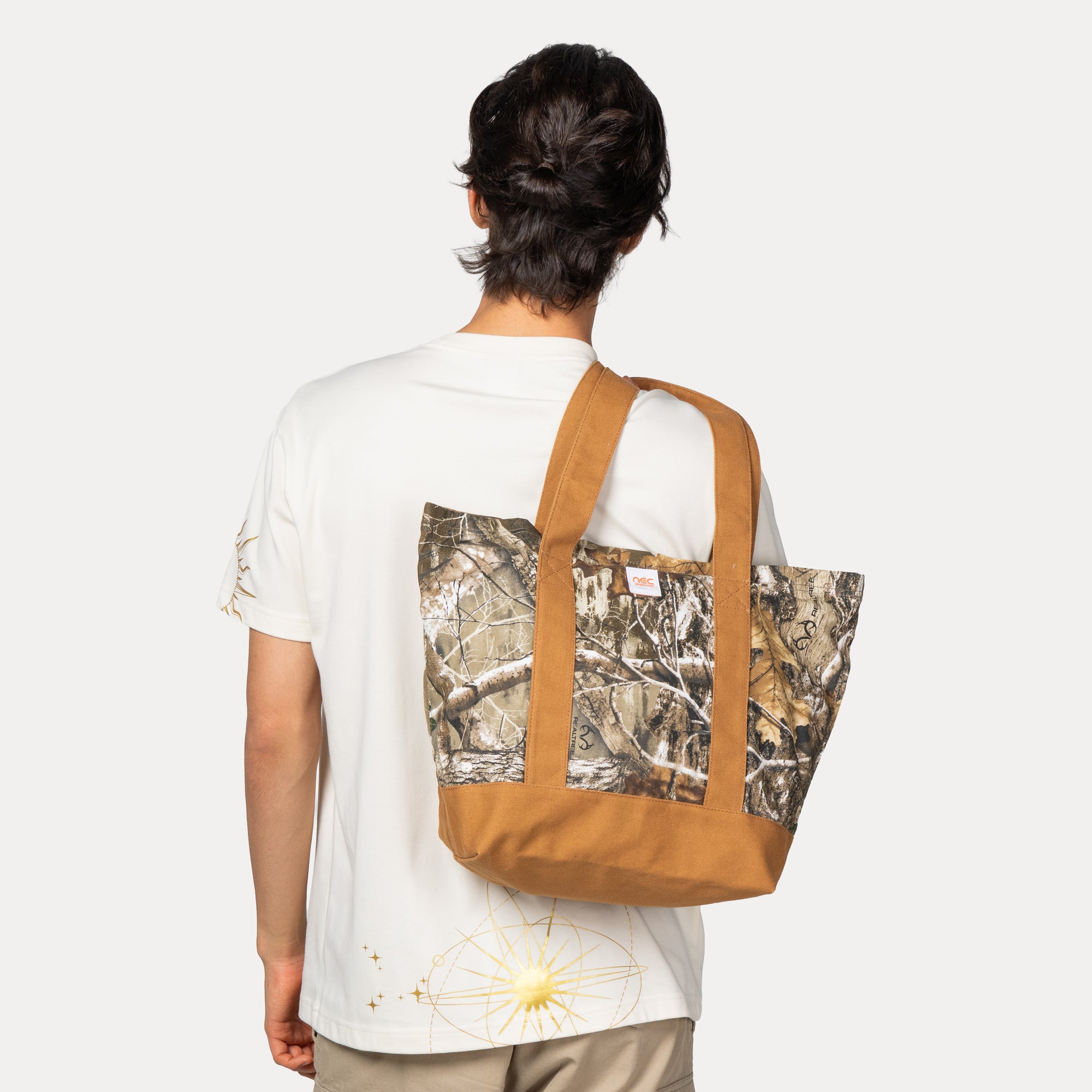 New Era Earthy Skin Real Tree Edge Tote Bag