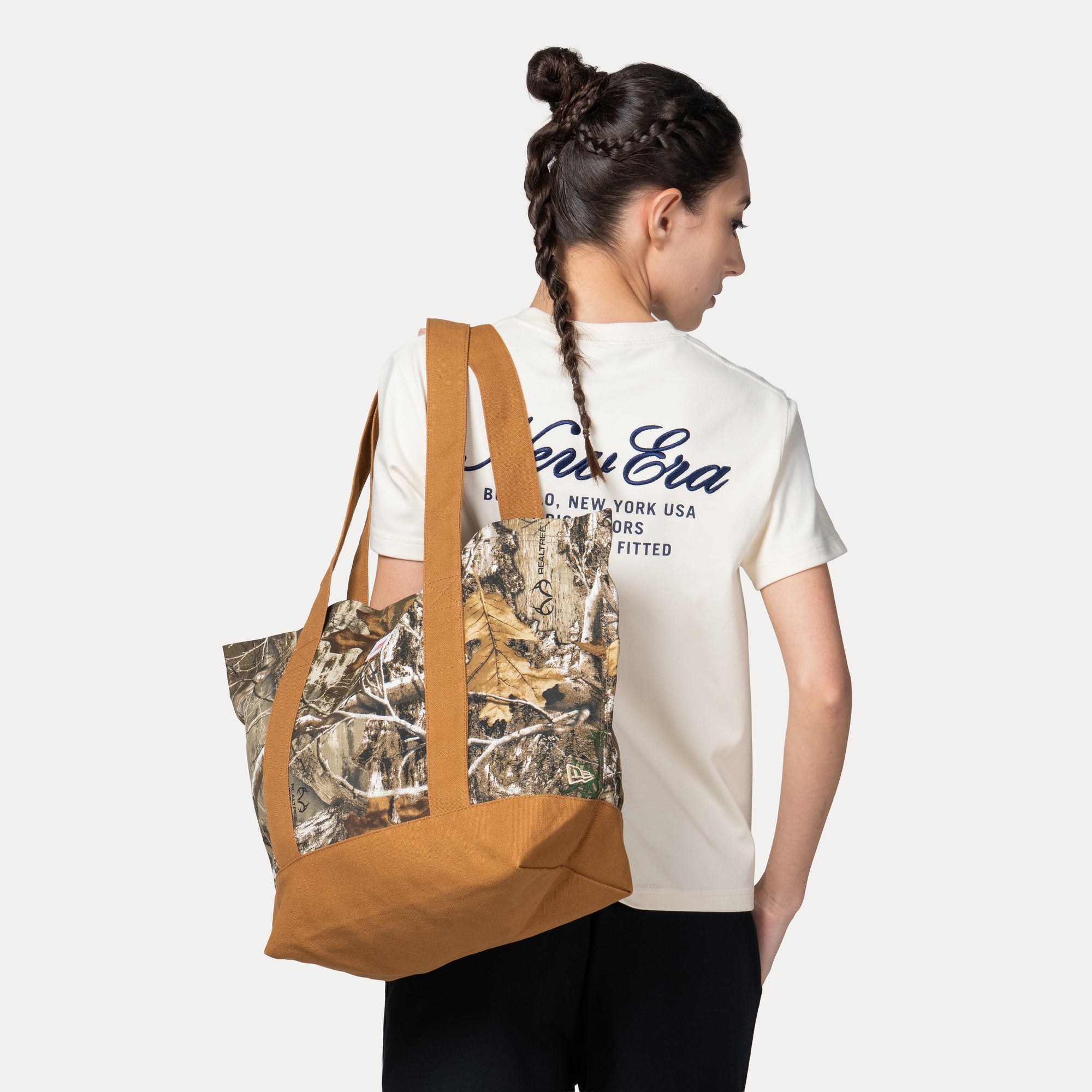 New Era Earthy Skin Real Tree Edge Tote Bag