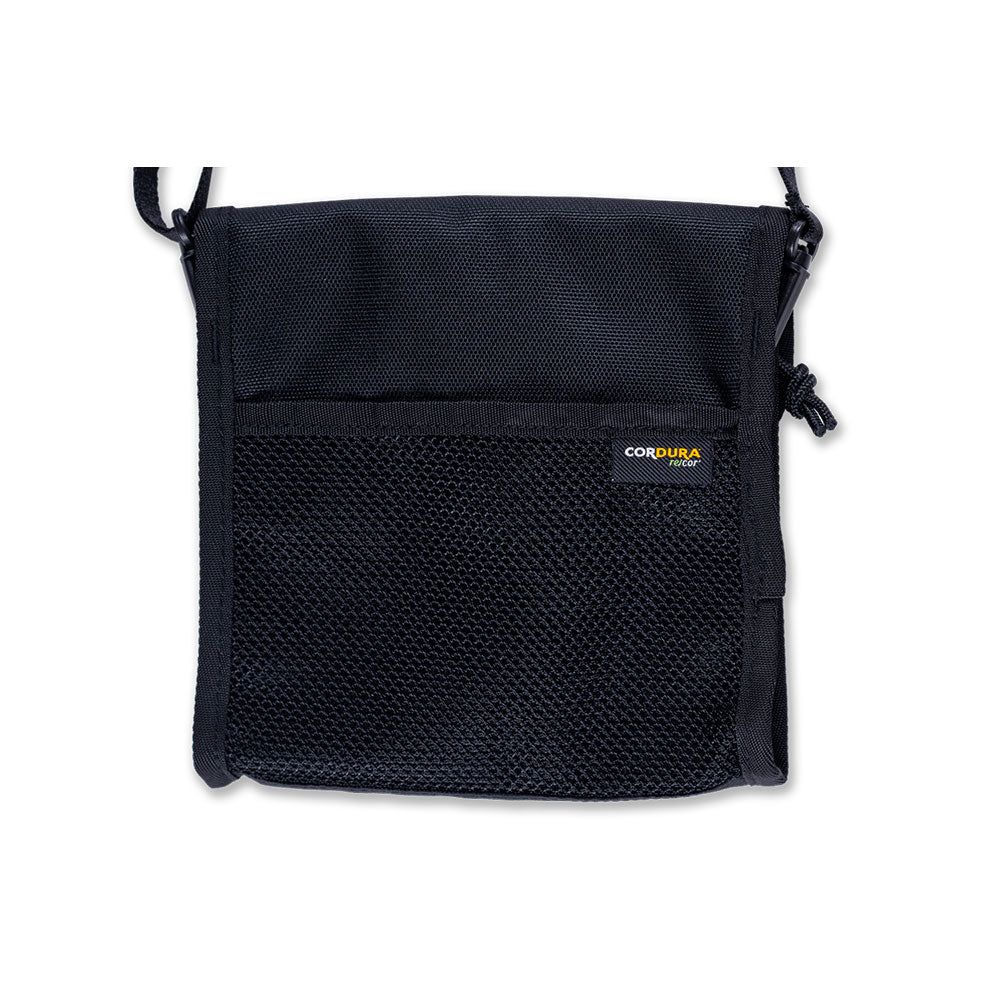 New Era Script Harvest Merch Black Square Neck Pouch Bag