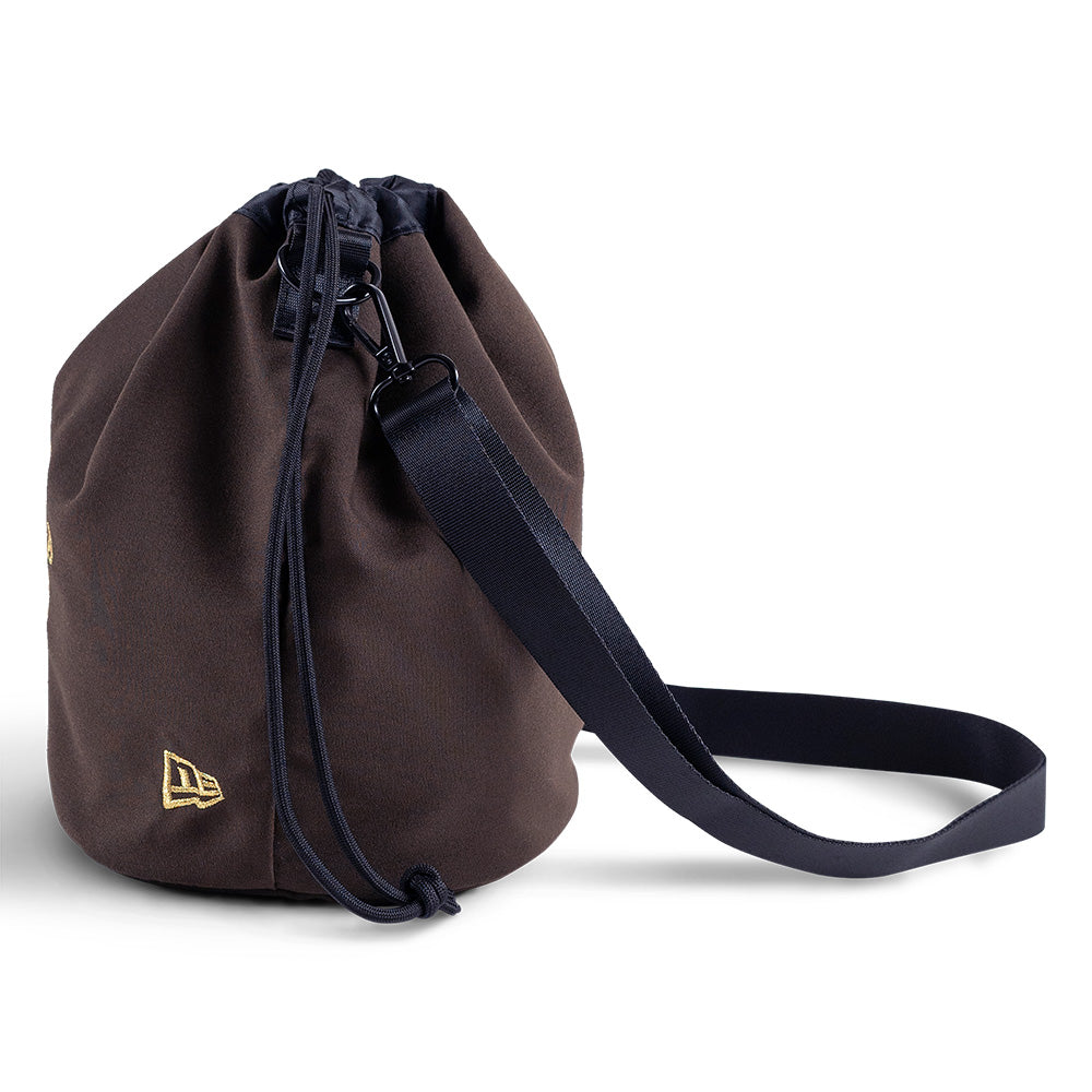New Era Wordmark Year of the Horse Walnut Drawstring Shoulder Bag