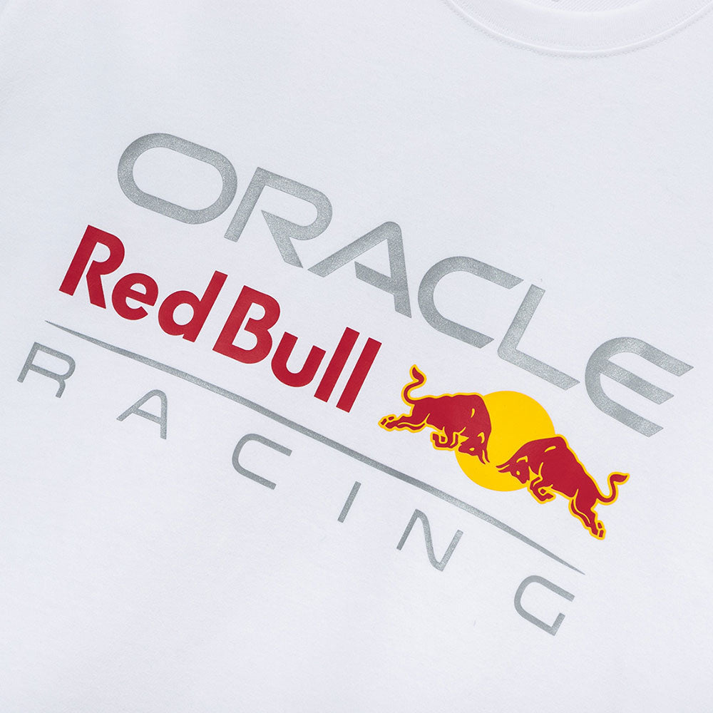 New Era Oracle Red Bull Racing Wordmark White COOLERA Short Sleeve T-Shirt