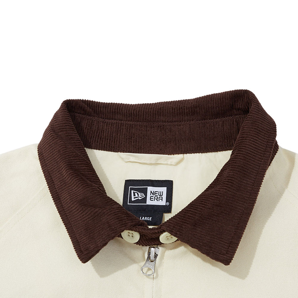 New Era New York Yankees Western Street Ivory Harrington Woven Jacket