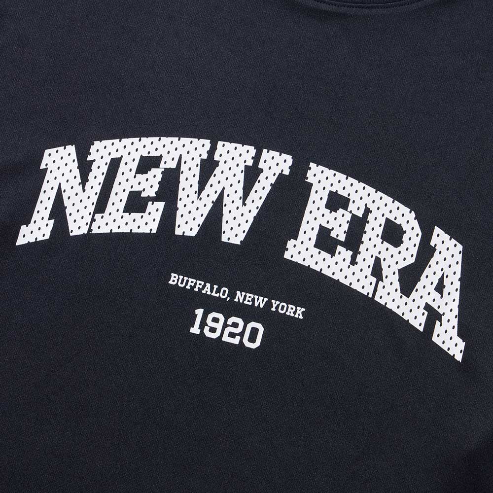 New Era Wordmark College Logo Navy Long Sleeve T-Shirt