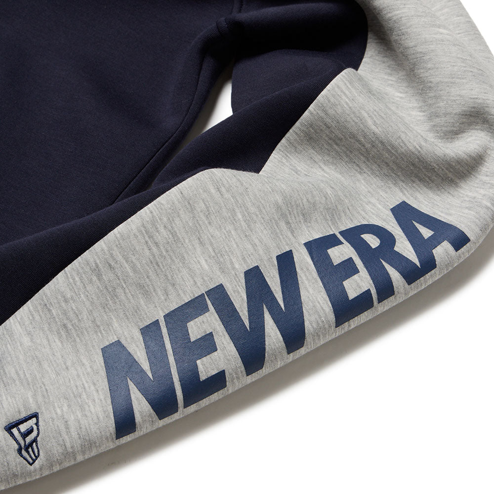 New Era 1920 Wordmark Navy Tech Zip Front Hoodie