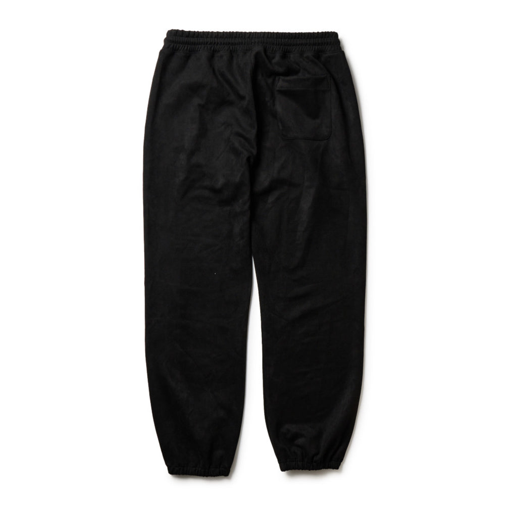 New Era Poly Suede Black Fleece Pants