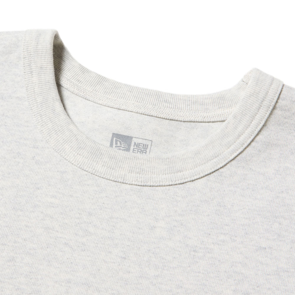 New Era College Gray Oversized Long Sleeve T-Shirt