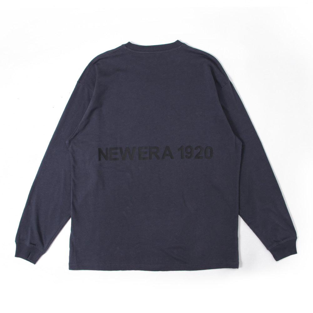 New Era 1920 Grey Oversized Long Sleeve T-Shirt