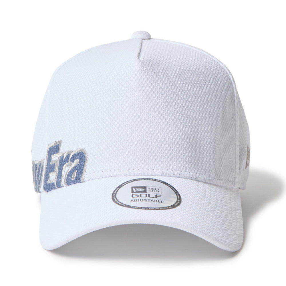 New Era Wordmark Diamond Era White 9FORTY A-Frame Snapback Cap