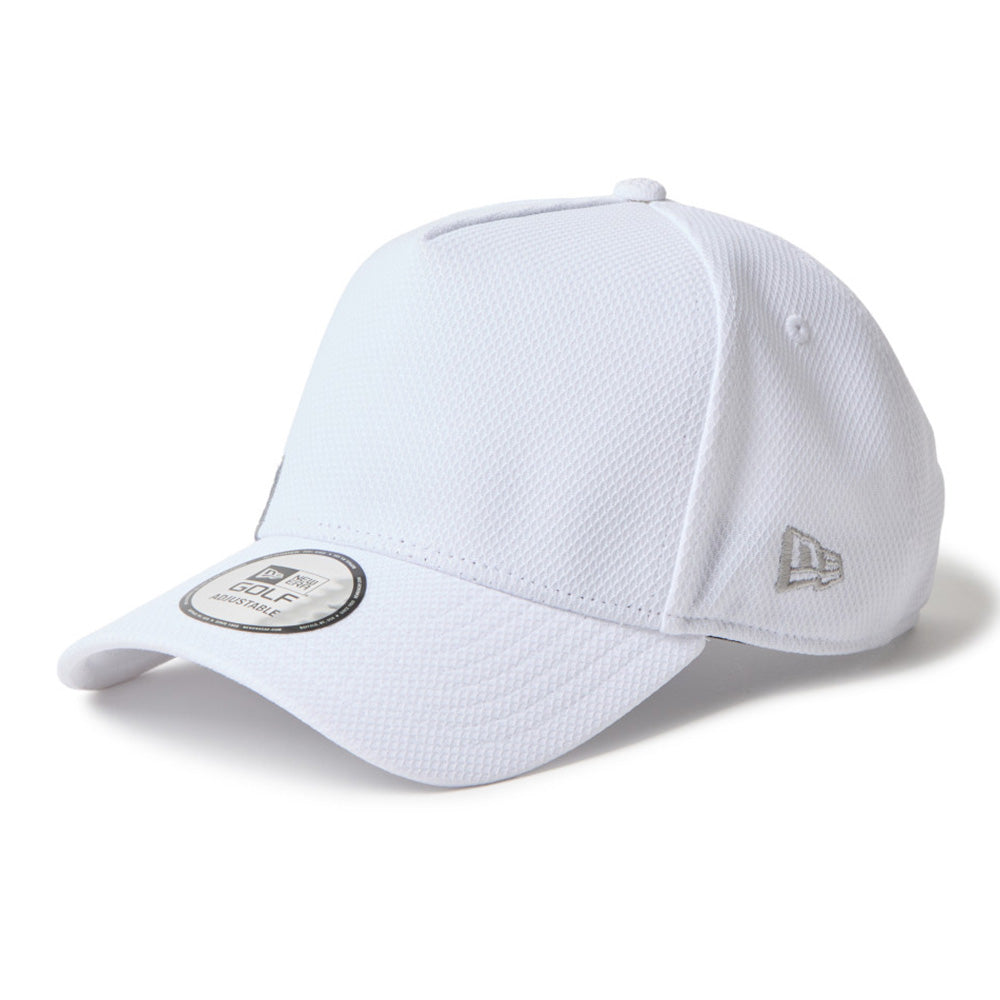 New Era Wordmark Diamond Era White 9FORTY A-Frame Snapback Cap