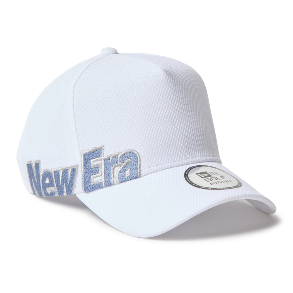 New Era Wordmark Diamond Era White 9FORTY A-Frame Snapback Cap