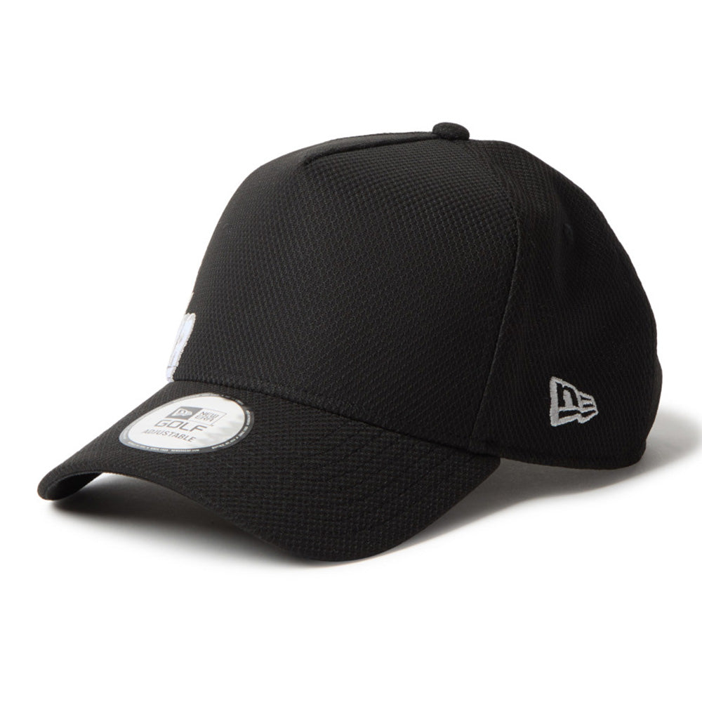 New Era Wordmark Diamond Era Black 9FORTY A-Frame Snapback Cap