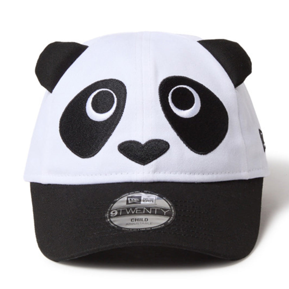 New Era Animal Panda White Black 9TWENTY Child Adjustable Cap