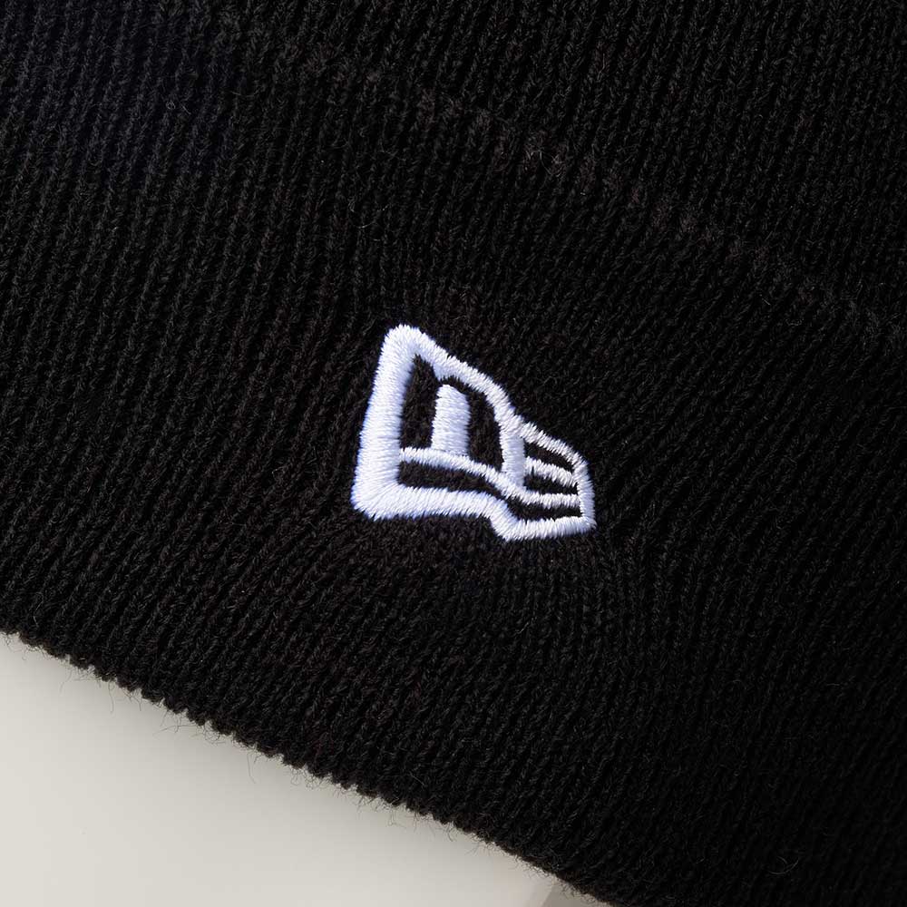 New Era New York Yankees Black Basic Cuff Knit Beanie