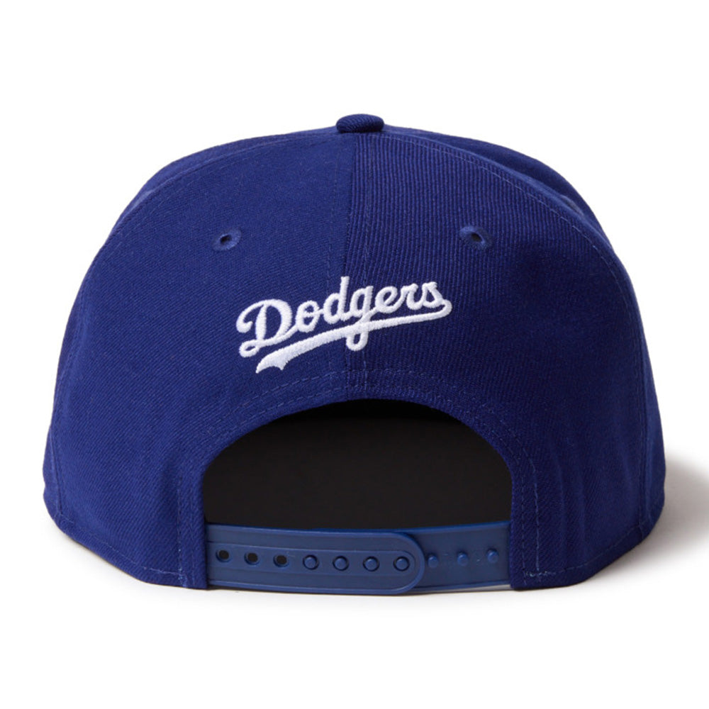 New Era Los Angeles Dodgers Double Logo Royal Blue 9FIFTY Snapback Cap
