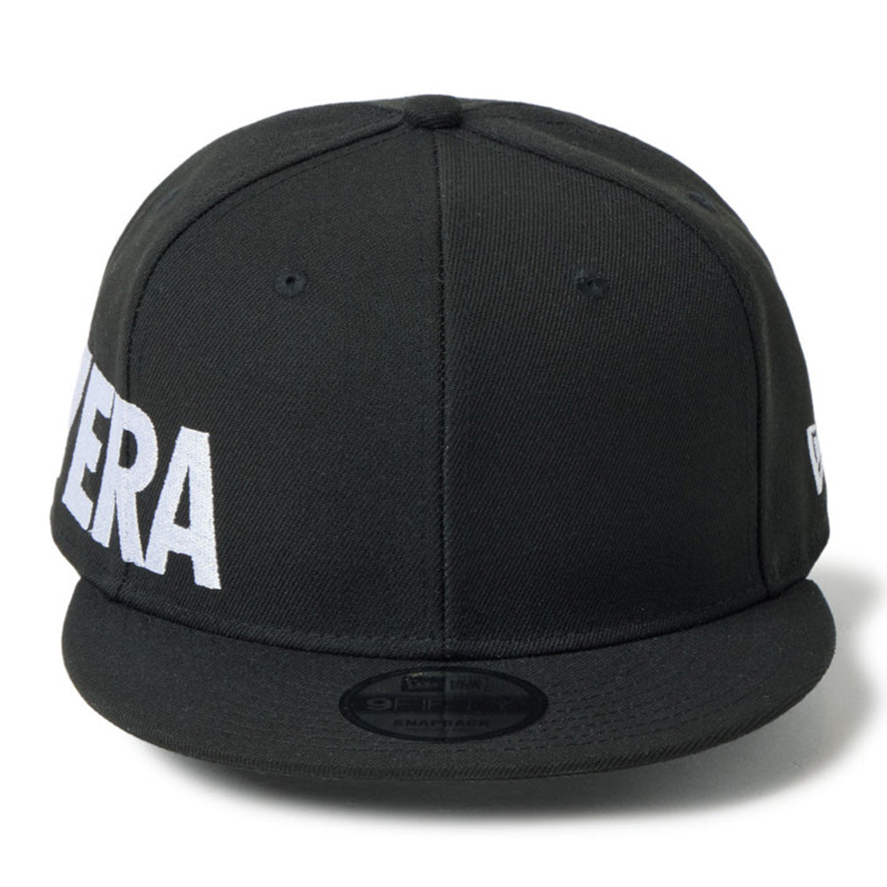 New Era Wordmark Essential Black 9FIFTY Snapback Cap