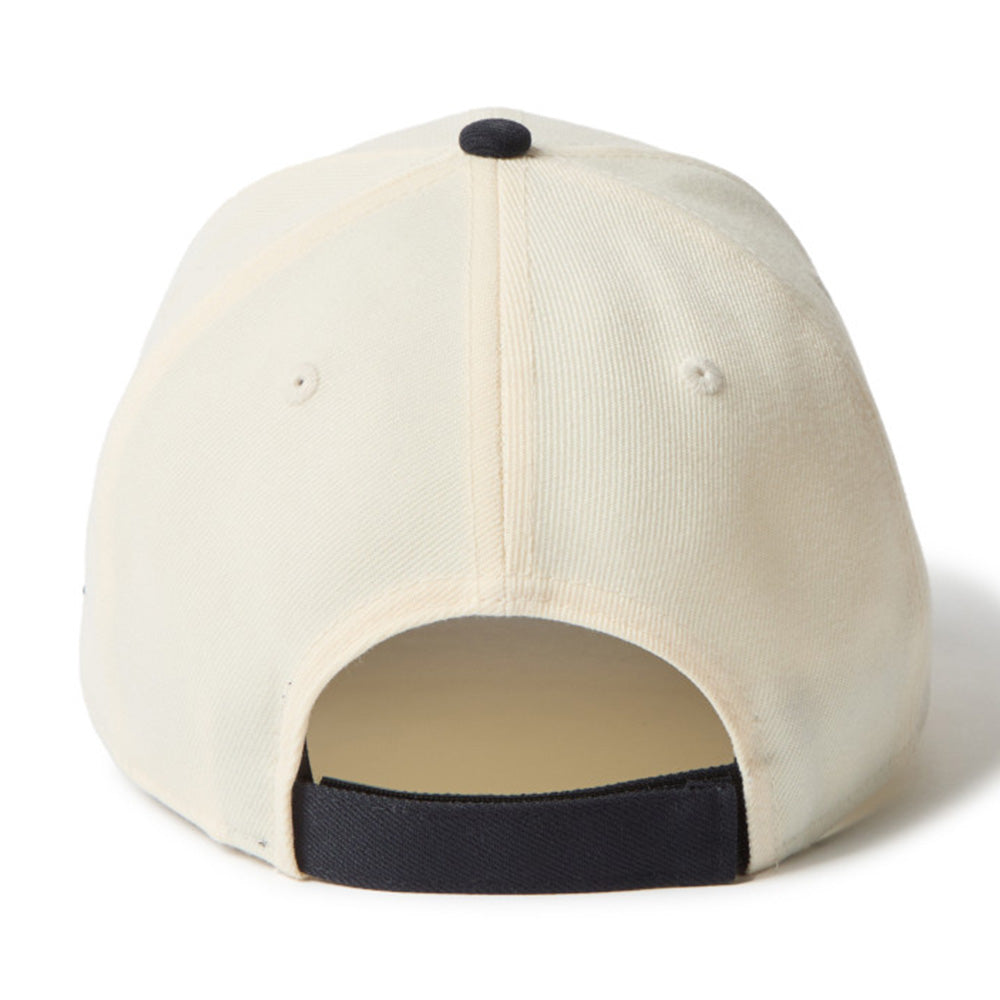New Era New York Yankees Two Tone Chrome White 9FORTY Velcro Strap Adjustable Cap