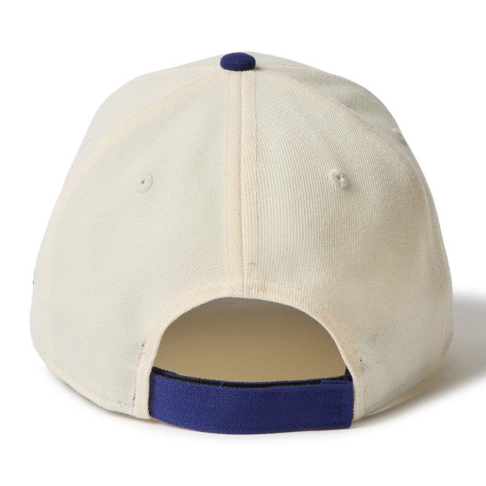 New Era Los Angeles Dodgers Two Tone Chrome White 9FORTY Velcro Strap Adjustable Cap