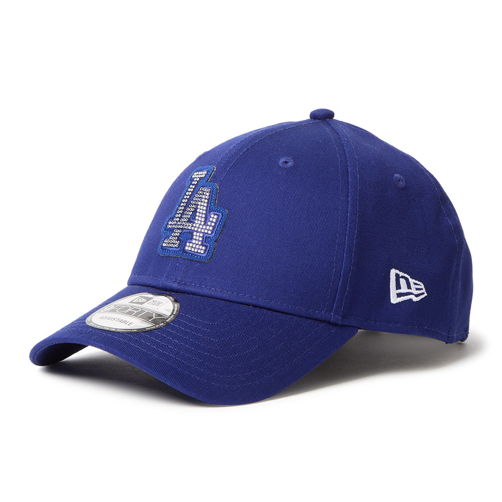New Era Los Angeles Dodgers Rhinestone Royal Blue 9FORTY Adjustable Cap