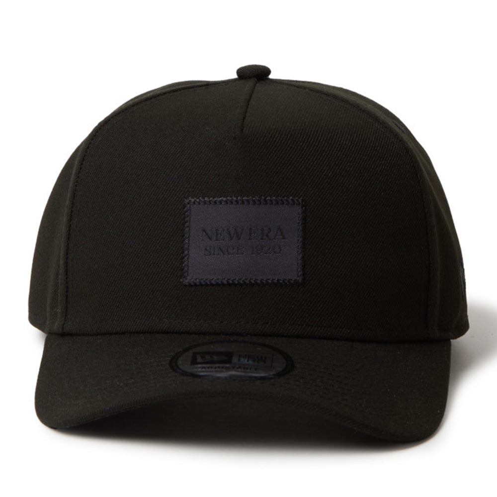 New Era Logo Black Woven Patch 9FORTY Adjustable Cap