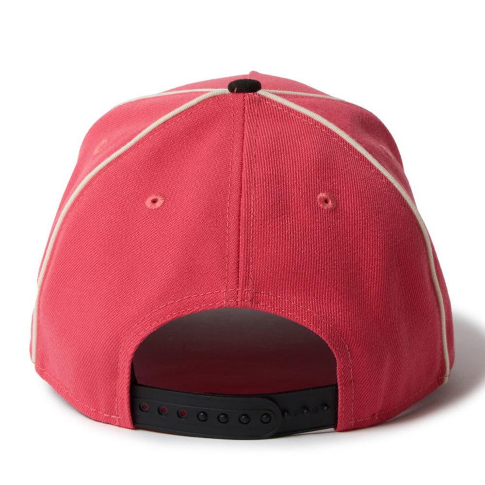 New Era New York Yankees Pipping Two Tone Coral 9FORTY Adjustable Cap
