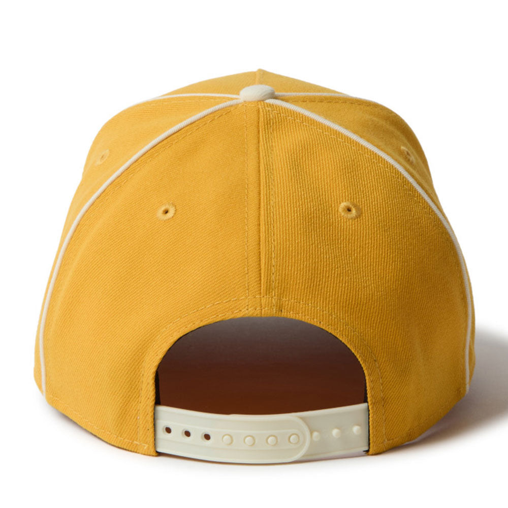 New Era Los Angeles Dodgers Pipping Two Tone Gold 9FORTY Adjustable Cap