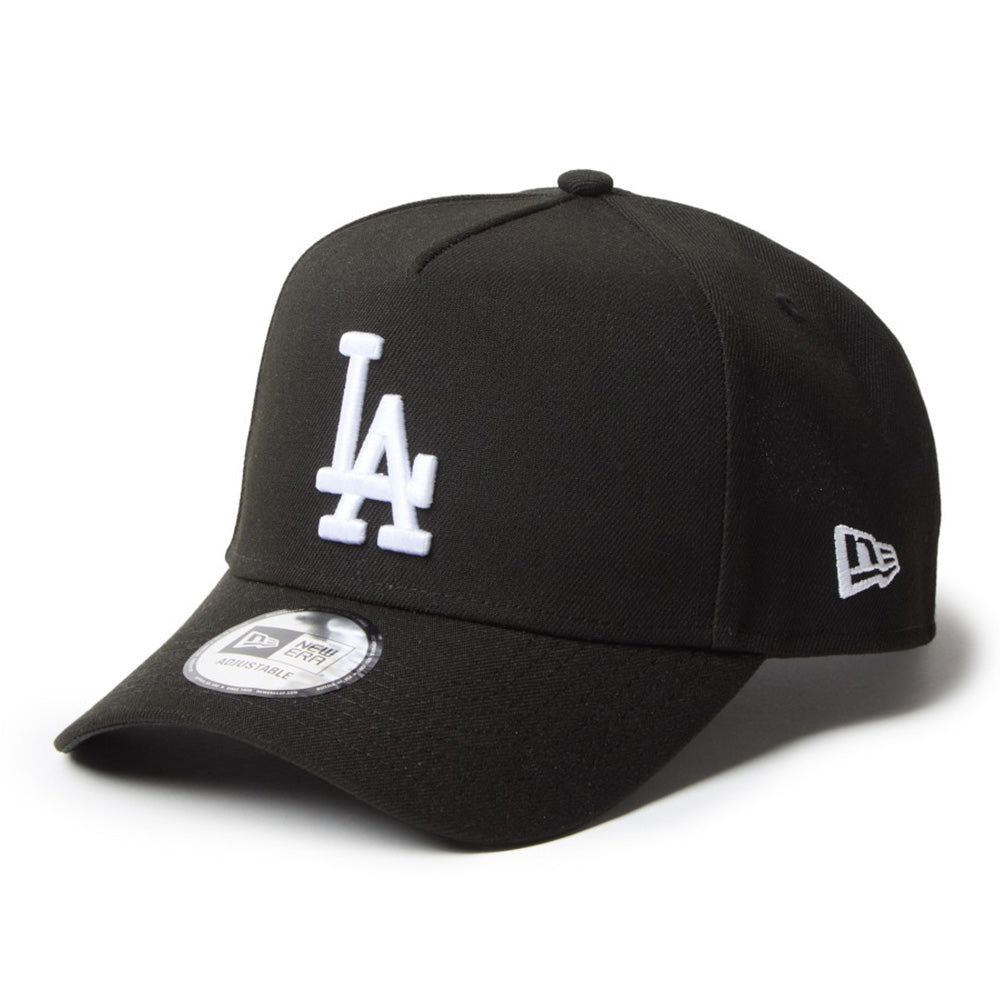 Los Angeles Dodgers Black and White 9FORTY A-Frame Adjustable Cap