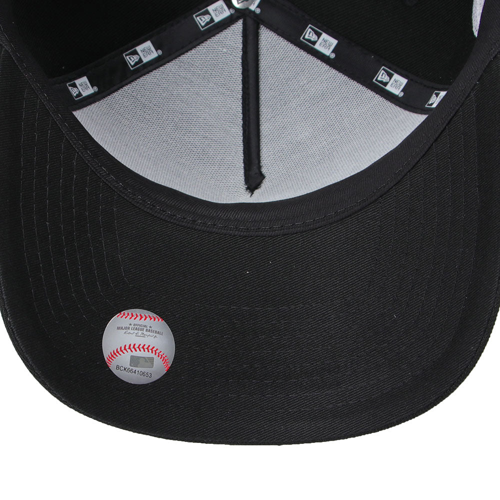 Los Angeles Dodgers Black and White 9FORTY A-Frame Adjustable Cap