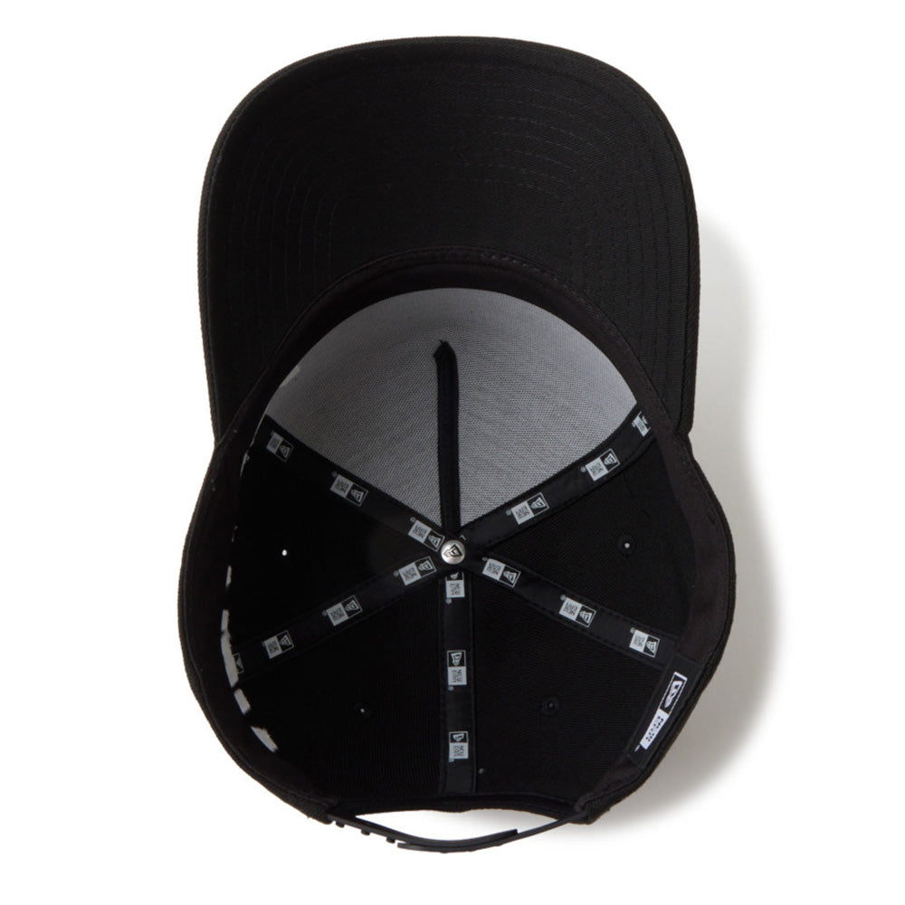New Era Wordmark Essential Black 9FORTY A-Frame Snapback Cap