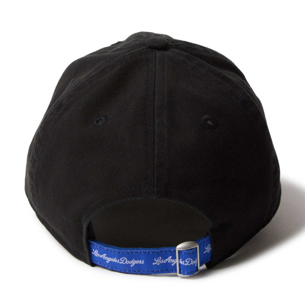 New Era Los Angeles Dodgers Mini Logo Black 9TWENTY Adjustable Cap
