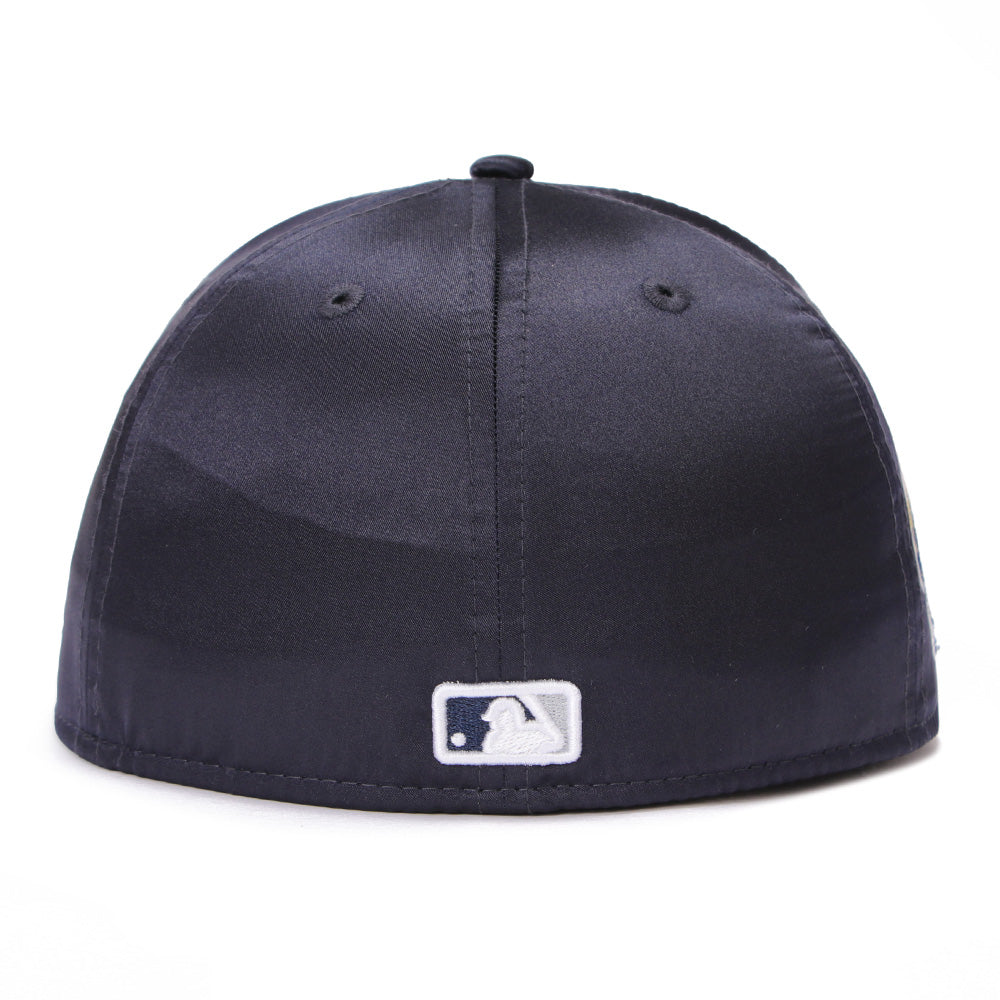 New York Yankees Satin Navy 59FIFTY Fitted Cap