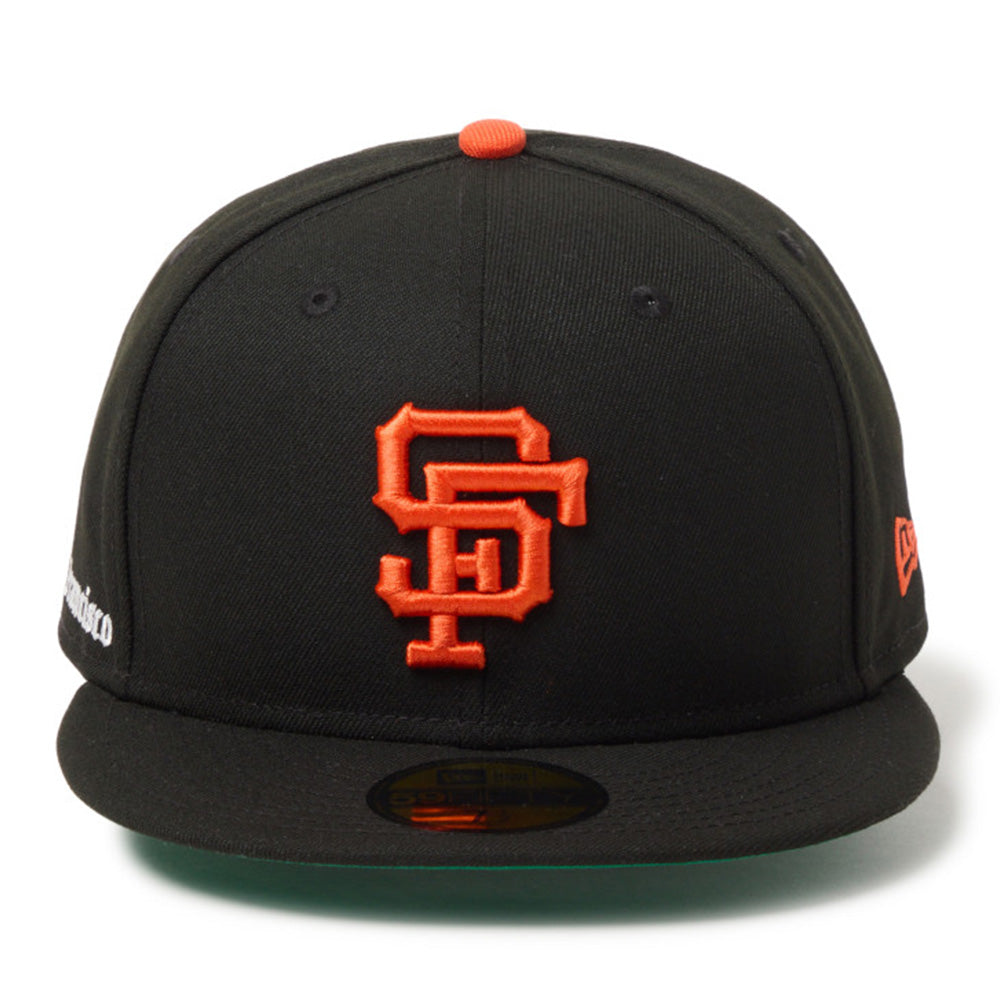 New Era San Francisco Giants Old English Black 59FIFTY Fitted Cap