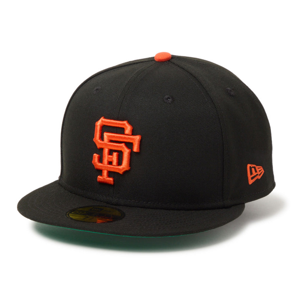 New Era San Francisco Giants Old English Black 59FIFTY Fitted Cap