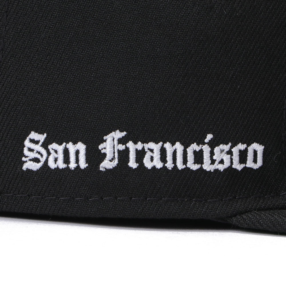 New Era San Francisco Giants Old English Black 59FIFTY Fitted Cap