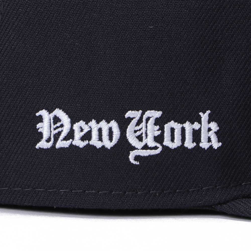 New York Yankees Old English Navy 59FIFTY Fitted Cap