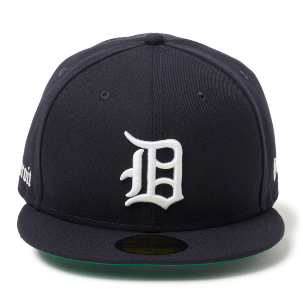 Detroit Tigers Old English Navy 59FIFTY Fitted Cap
