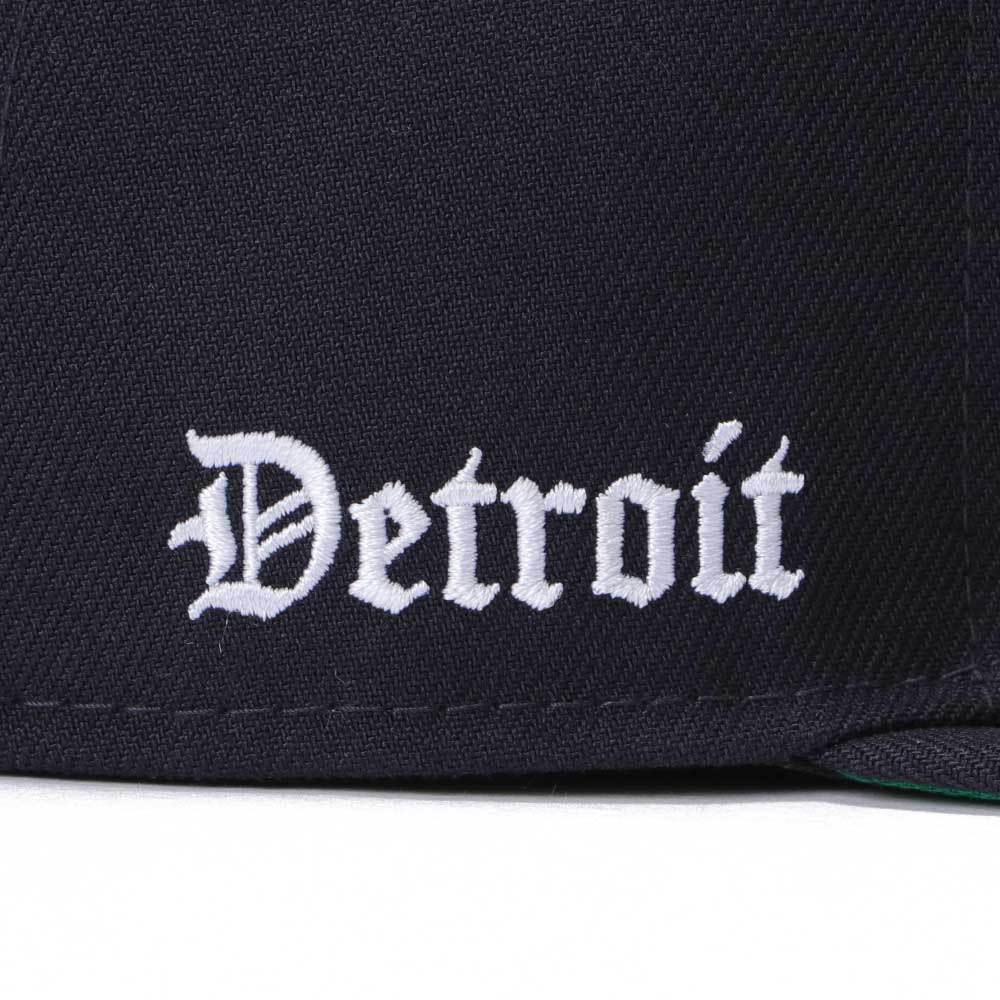 Detroit Tigers Old English Navy 59FIFTY Fitted Cap