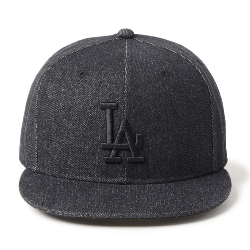 New Era Los Angeles Dodgers Denim Black 59FIFTY Fitted Cap