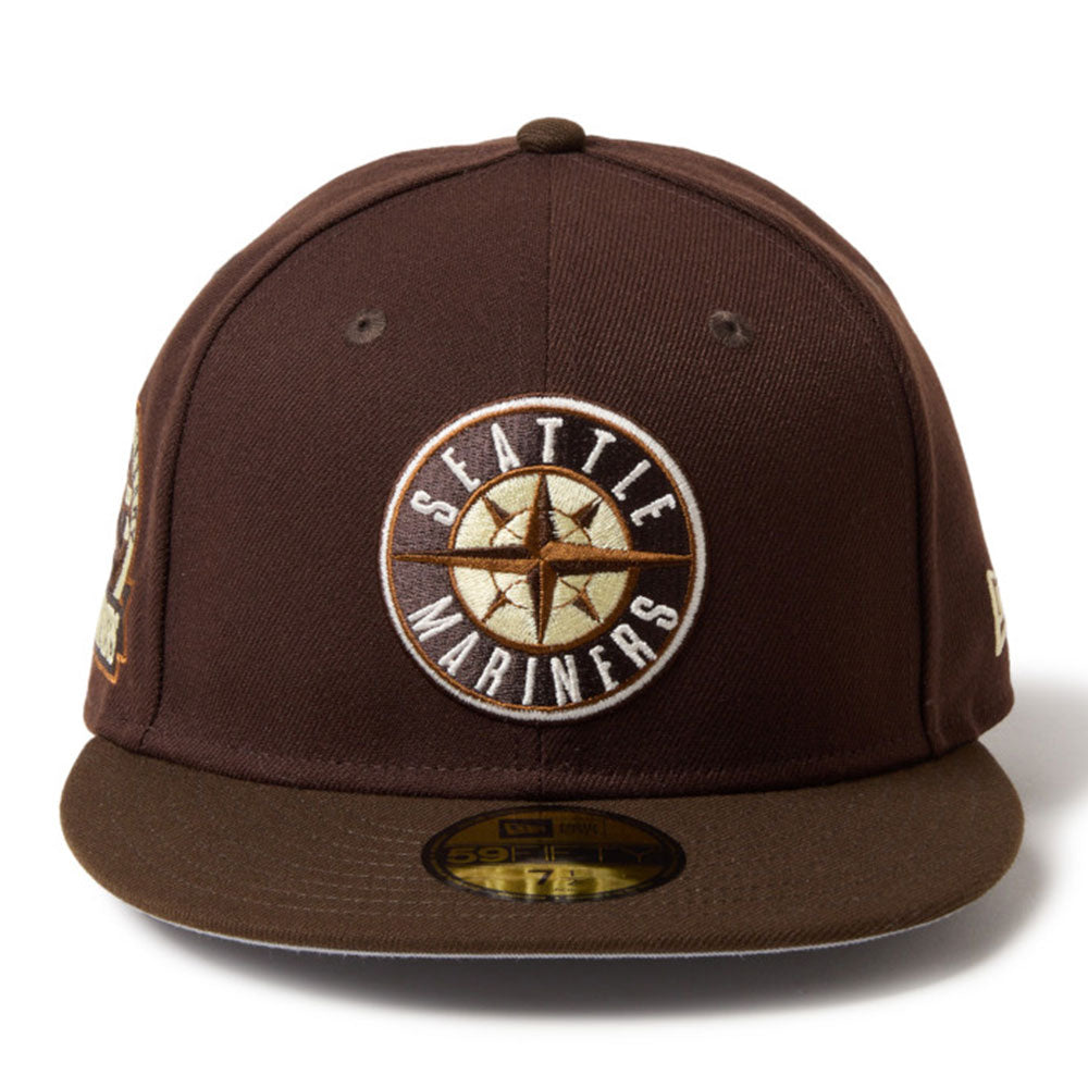 New Era Seattle Mariners Cold Brew Brown 59FIFTY Fitted Cap