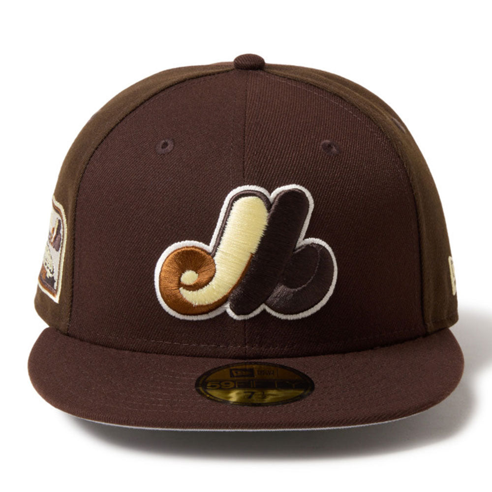New Era Montreal Expos Cold Brew Brown 59FIFTY Fitted Cap