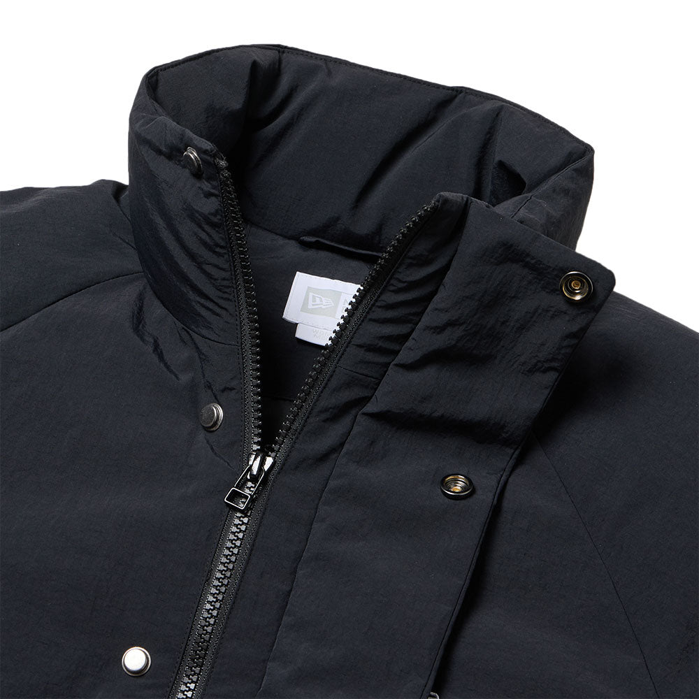 New Era Women Black Down Jacket